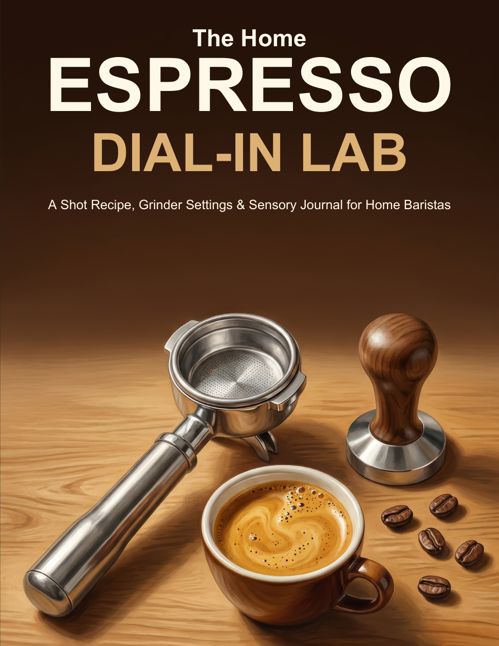 Home Espresso Dial-In Lab, edition 2, front cover